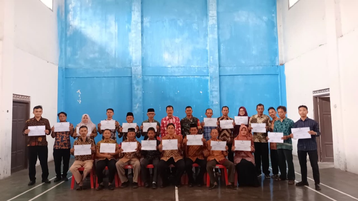 PENANDATANGANAN PAKTA INTEGRITAS DESA GUNUNG TUMPENG TAHUN 2026